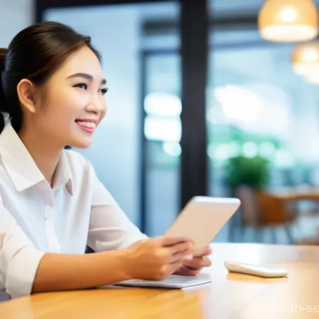 커뮤니티 서비스의 고객 서비스 전략 - **Prompt: Empathetic Listening and Personalized Connection**
"A heartwarming scene depicting a T...