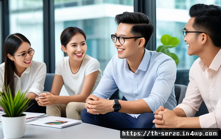 회원 간의 신뢰 구축을 위한 활동 아이디어 - A diverse group of young professionals in casual business attire engaging in a team-building activit...